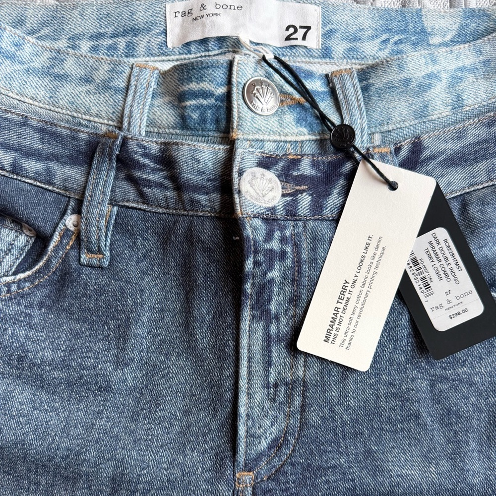 Brand new rag and bone Miramar Logan layered wide leg pant